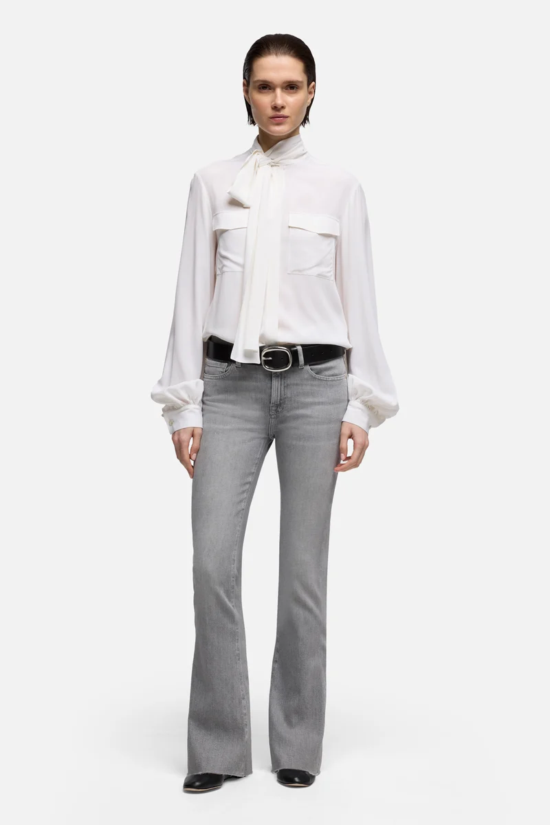 TAILORLESS BOOTCUT in Luxe Vintage Silver Wash