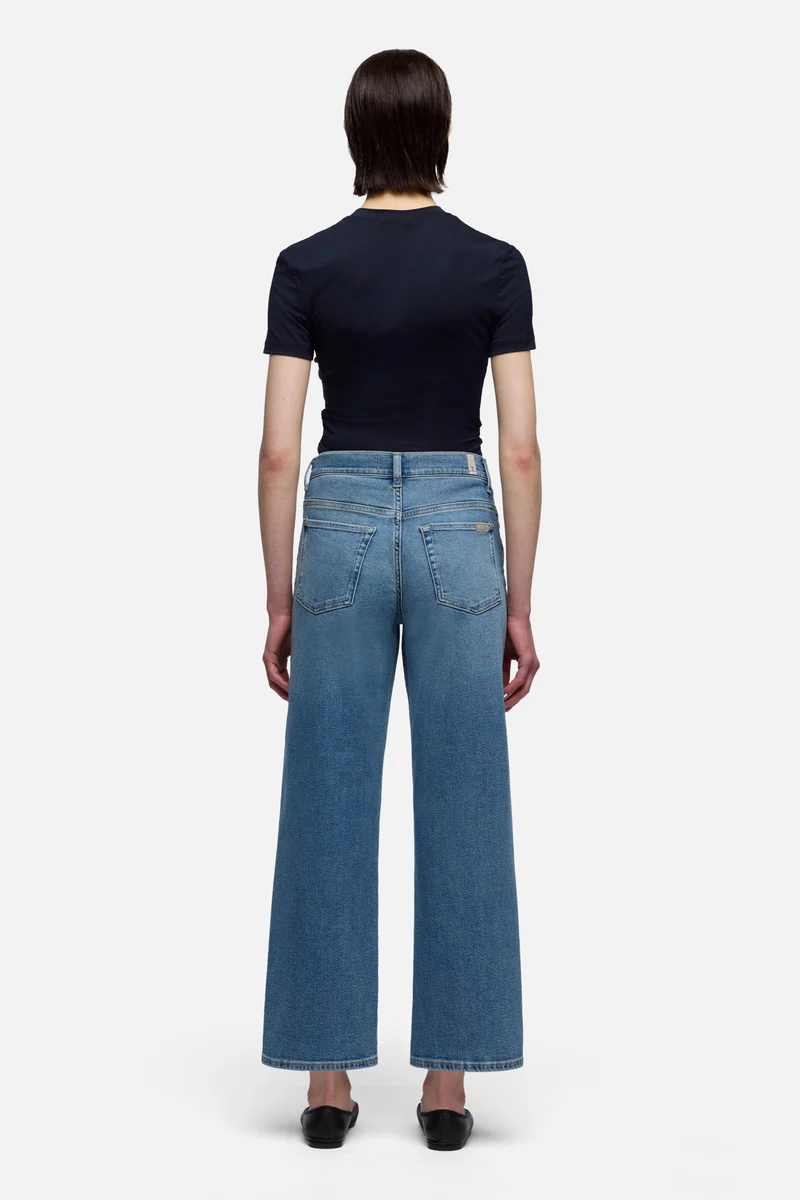 STOVEPIPE STRAIGHT ANKLE in Luxe Vintage Aquashade