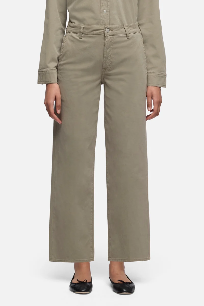 STOVEPIPE STRAIGHT ANKLE in Comfort Military