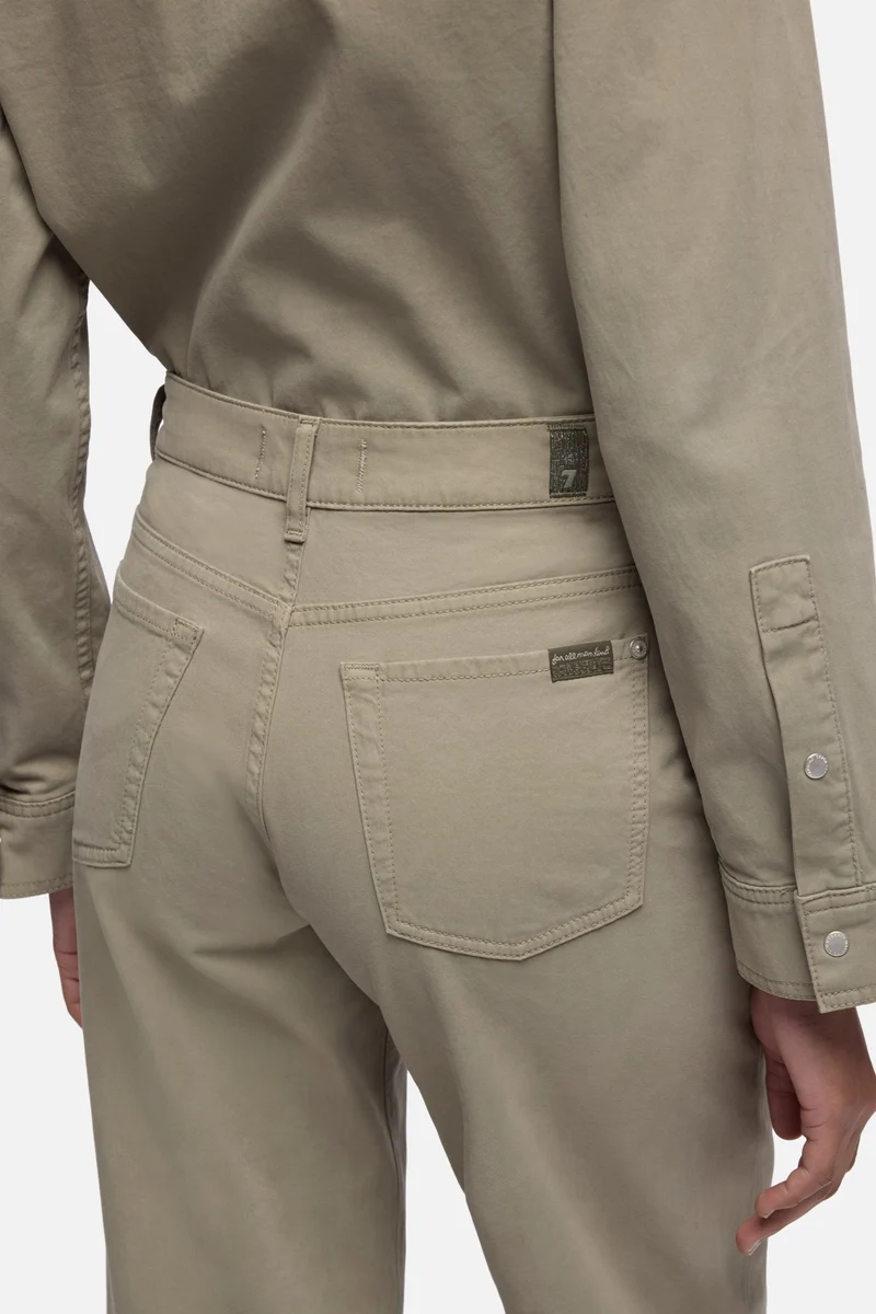 STOVEPIPE STRAIGHT ANKLE in Comfort Military