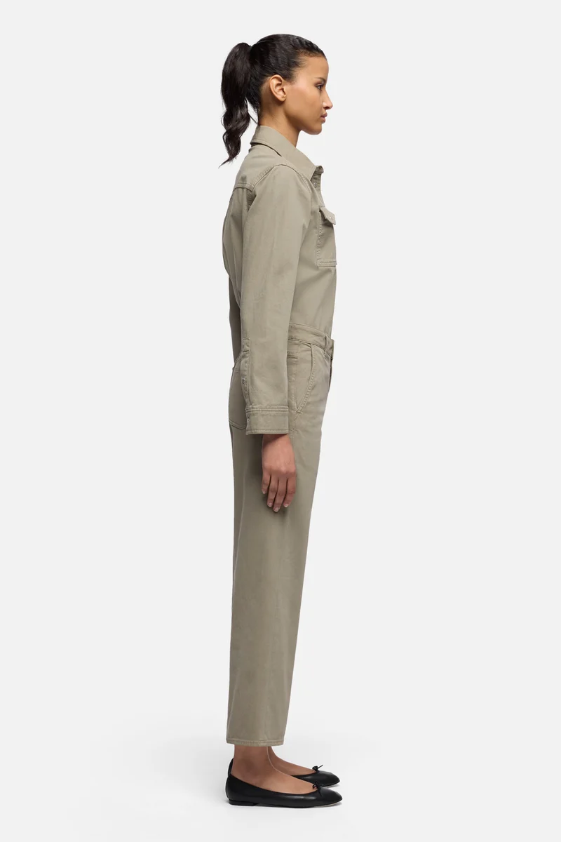 STOVEPIPE STRAIGHT ANKLE in Comfort Military