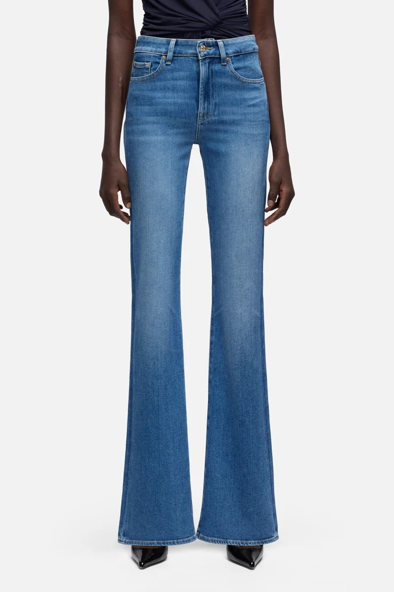 LEGGY BOOTCUT in Slim Illusion Coastline
