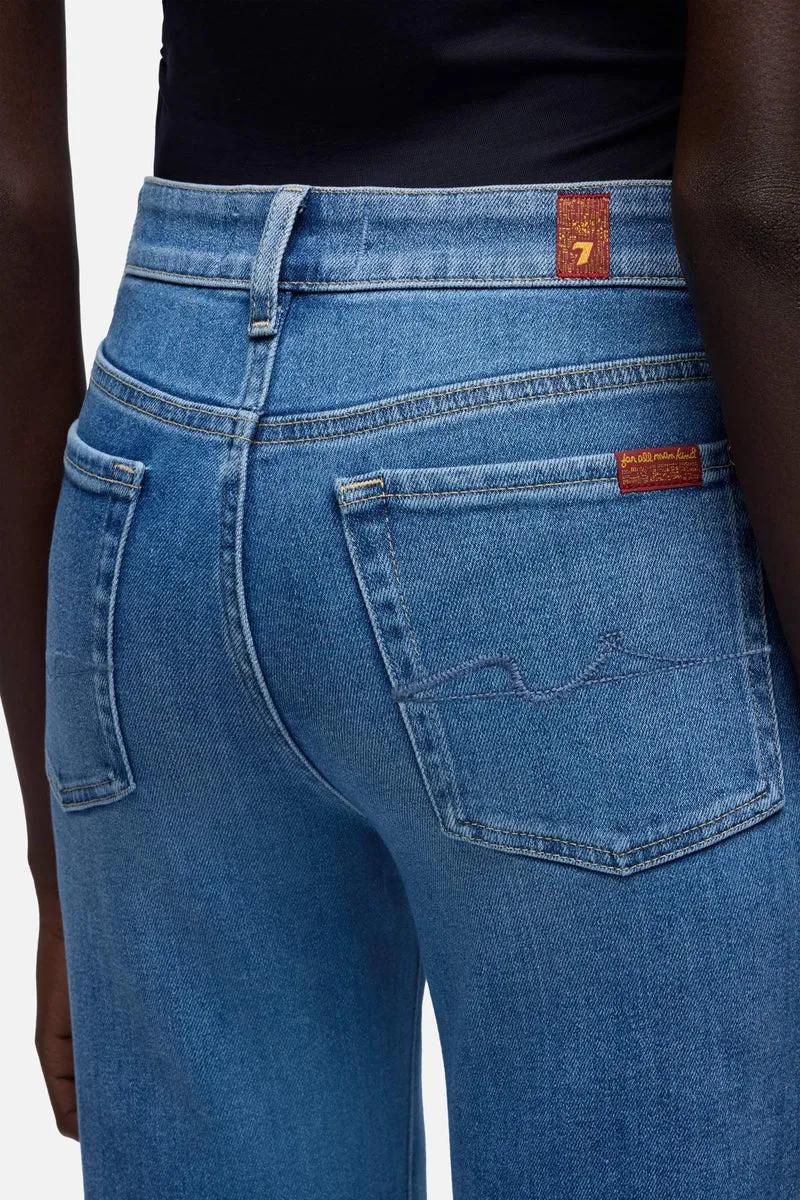 LEGGY BOOTCUT in Slim Illusion Coastline