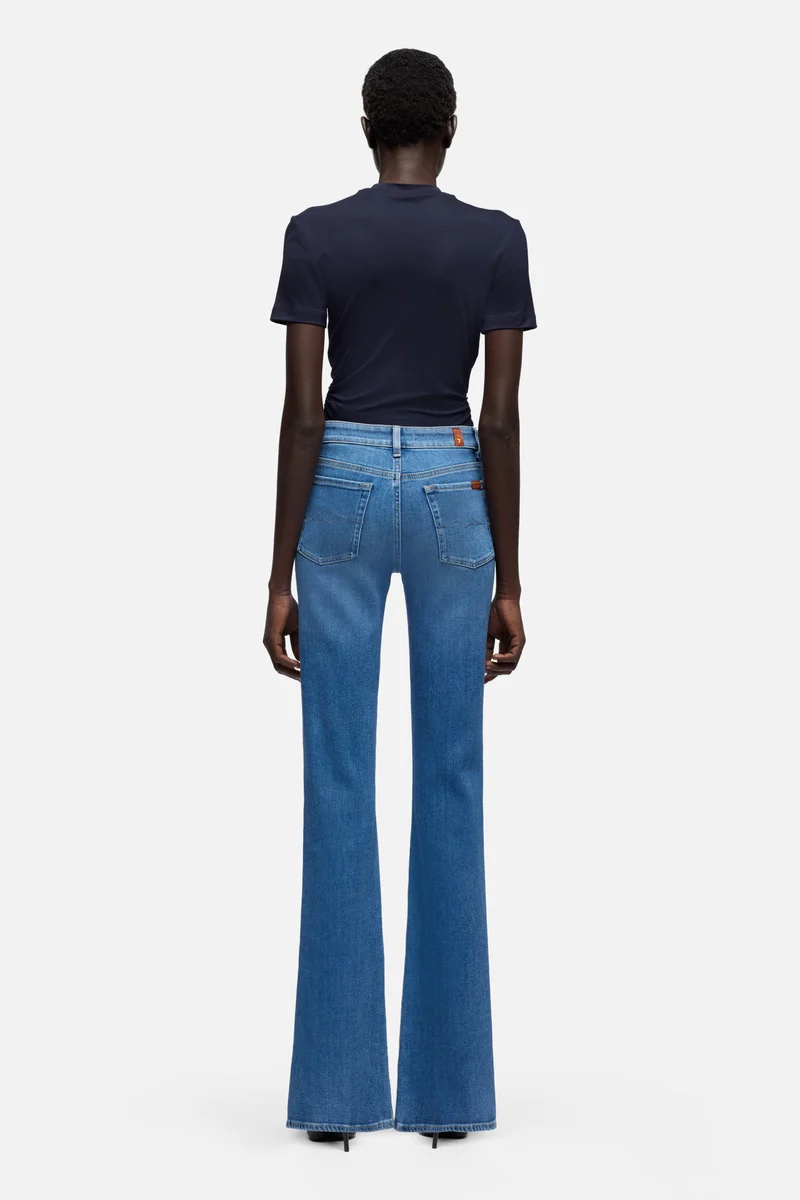 LEGGY BOOTCUT in Slim Illusion Coastline