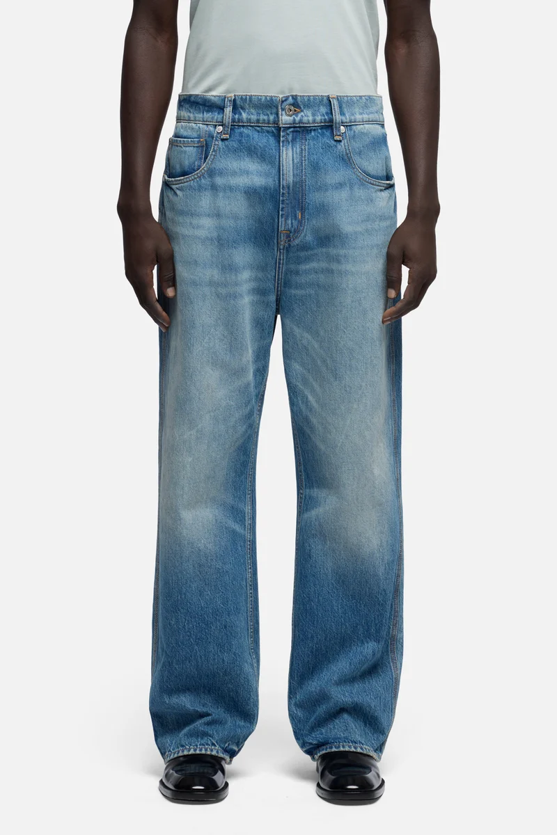 WIDE LEG in Denim Mount
