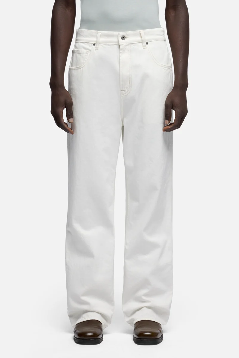 WIDE LEG in Rigid Salty