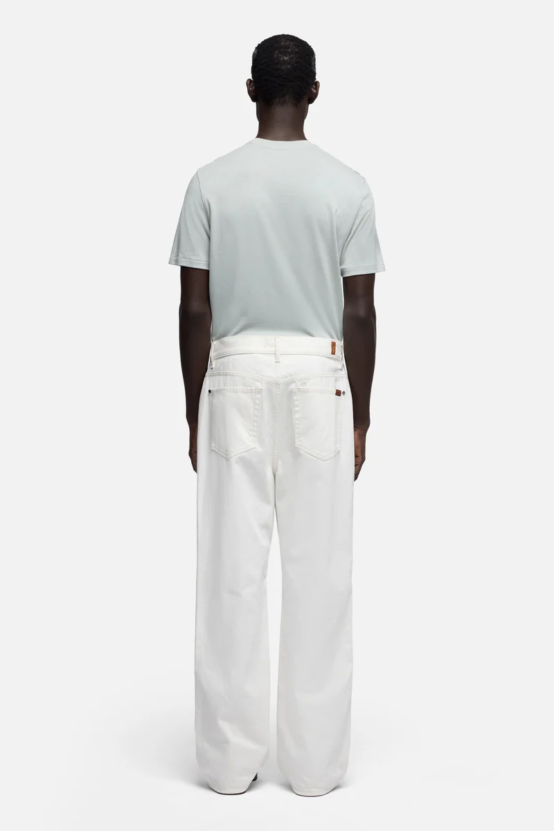 WIDE LEG in Rigid Salty