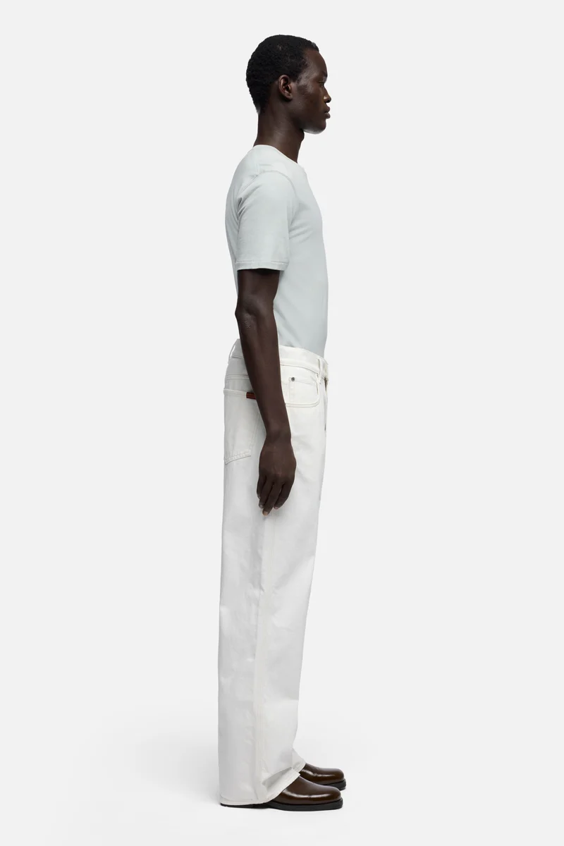 WIDE LEG in Rigid Salty