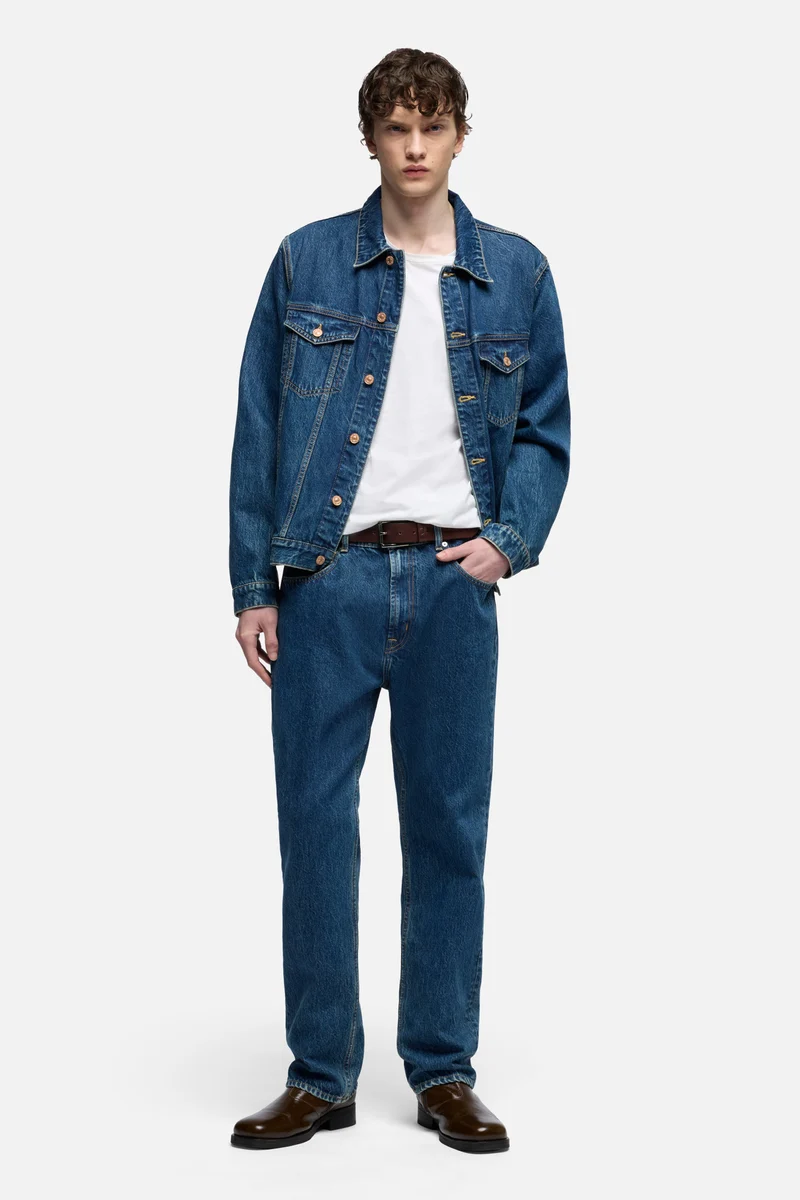 MODERN STRAIGHT in Denim Kingfisher