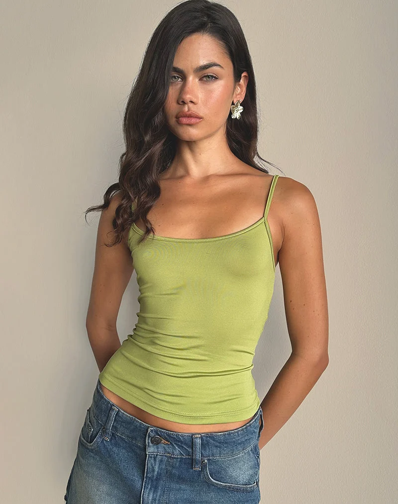 Jasila Vest Top in Grün