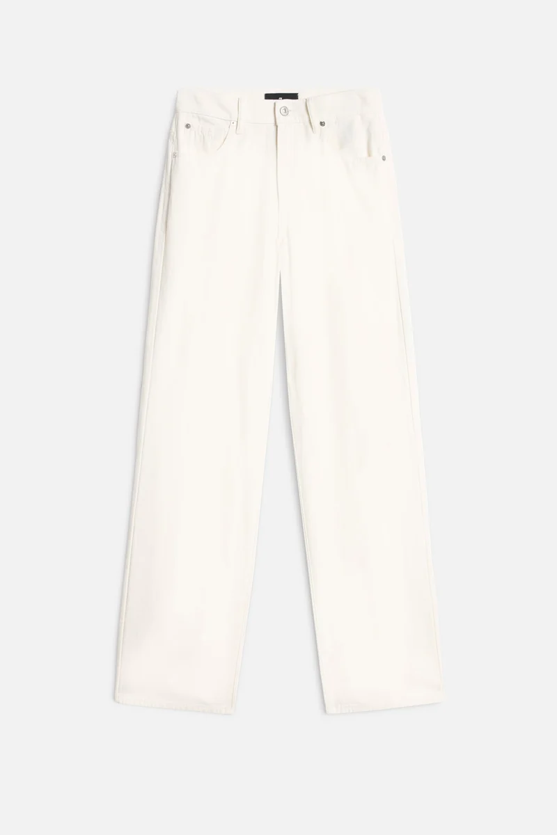 STOVEPIPE STRAIGHT in Denim Linen Ostuni