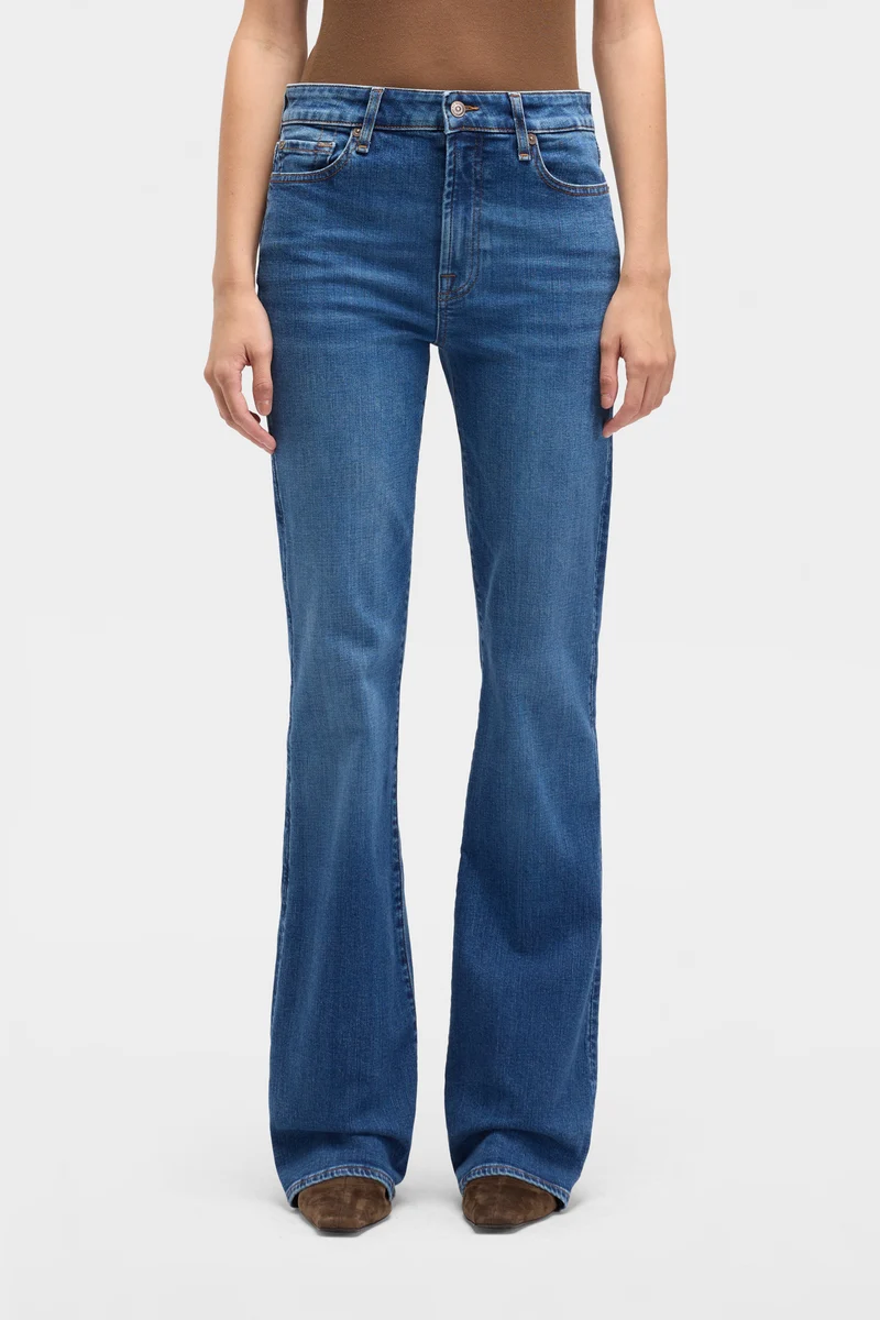 PETITE LEGGY BOOTCUT in Slim Illusion Moonwater