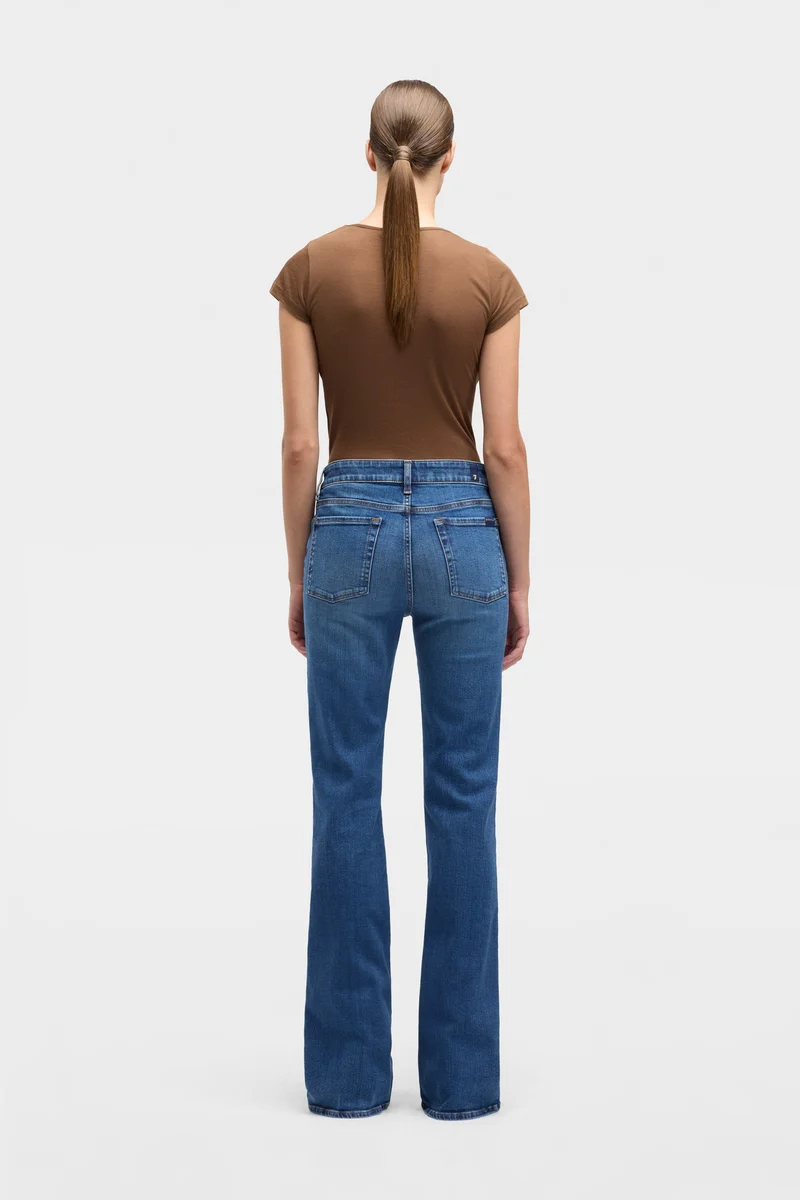 PETITE LEGGY BOOTCUT in Slim Illusion Moonwater