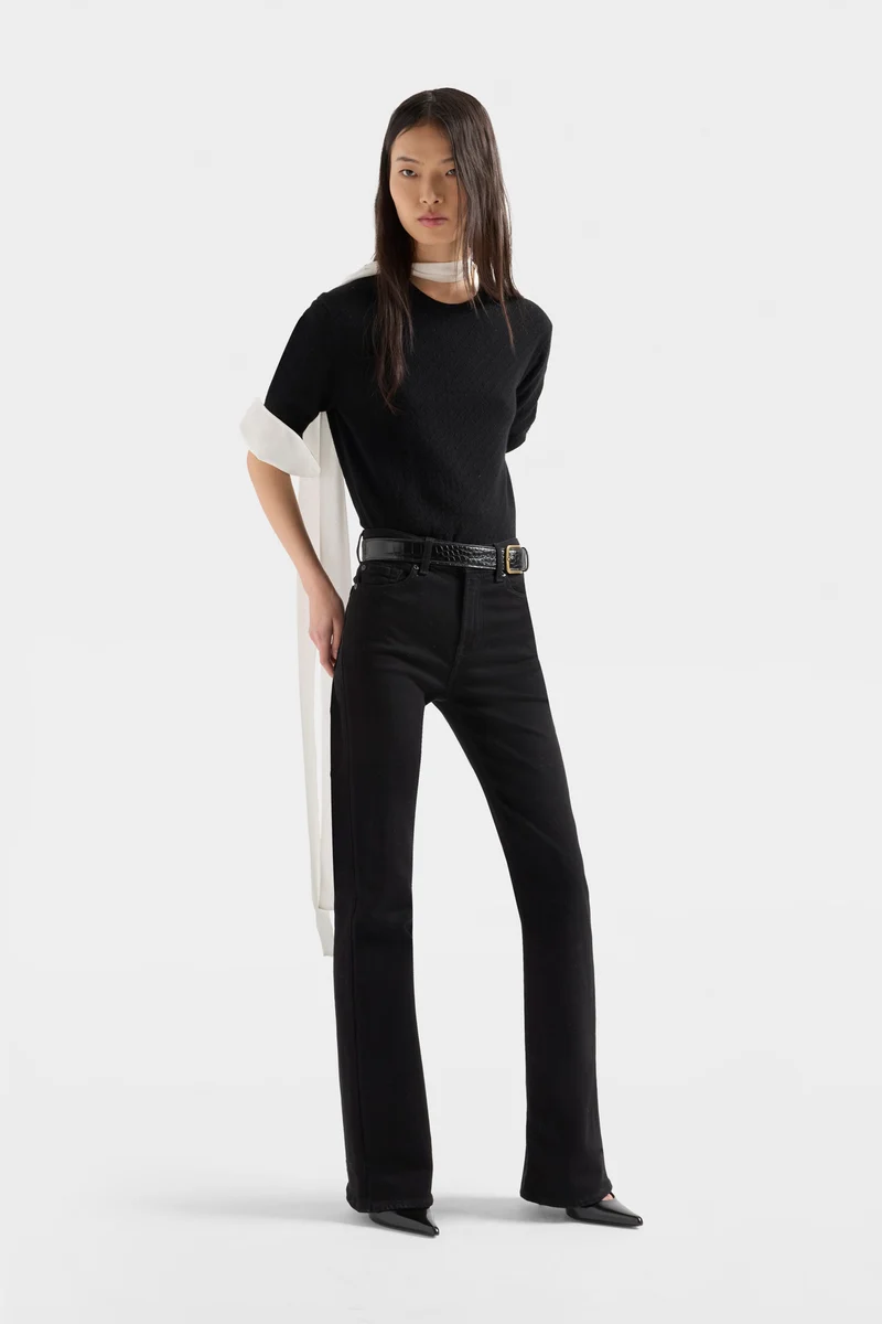 LEGGY BOOTCUT in Slim Illusion Soho Night