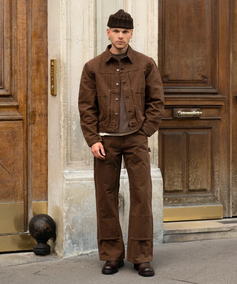 THE WIDE RIVET PANTS