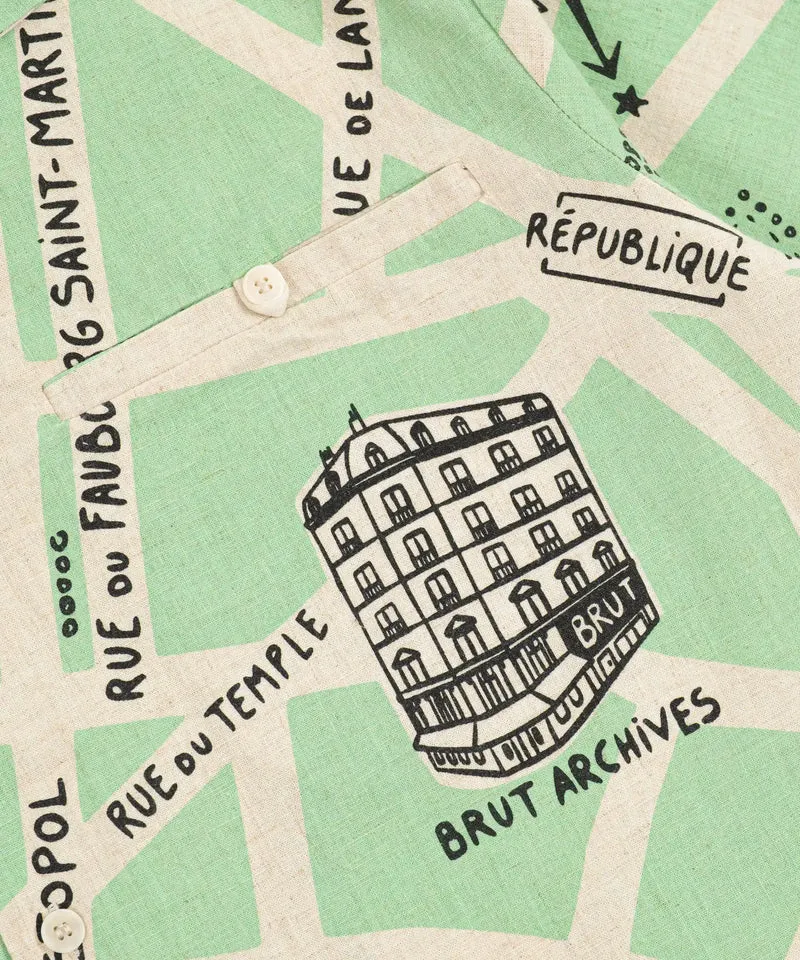 THE PARIS MAP SHIRT