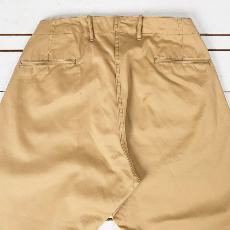 Khaki Chino Breeches Beige