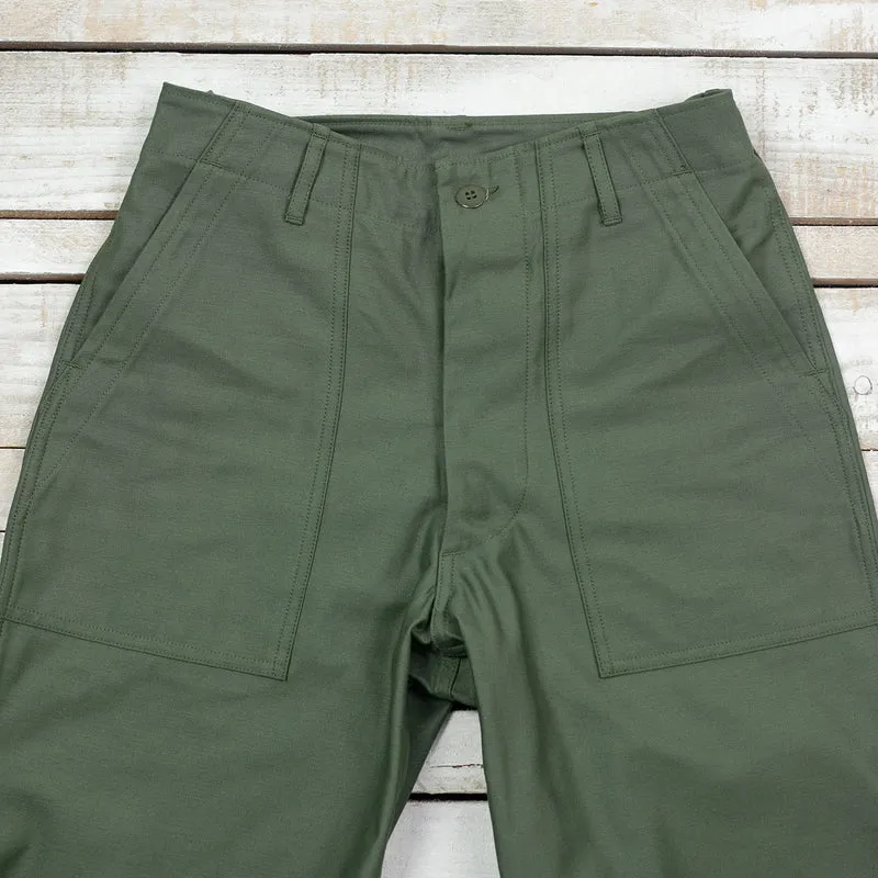 Trousers, Men's Cotton Sateen Oliv