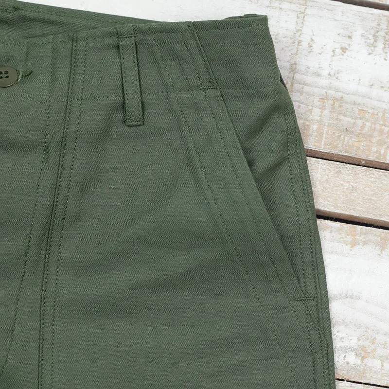 Trousers, Men's Cotton Sateen Oliv