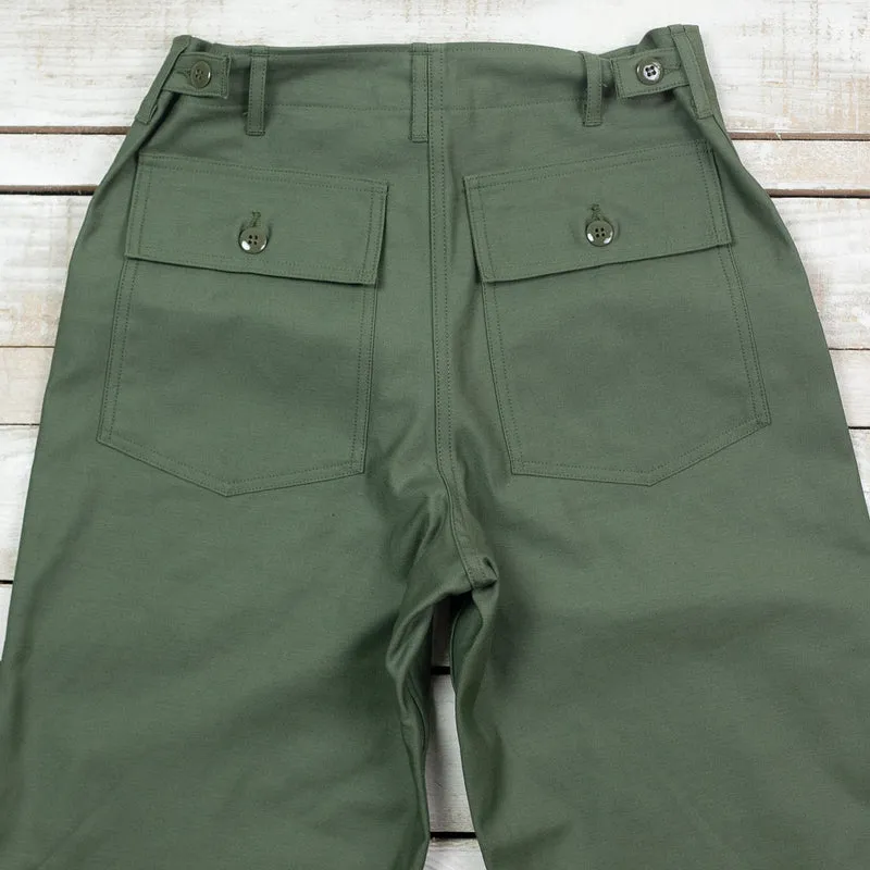 Trousers, Men's Cotton Sateen Oliv