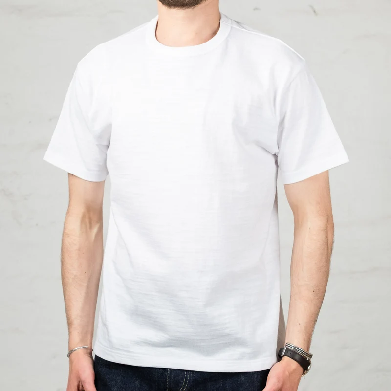 Athletic T-Shirt Loopwheel Weiß