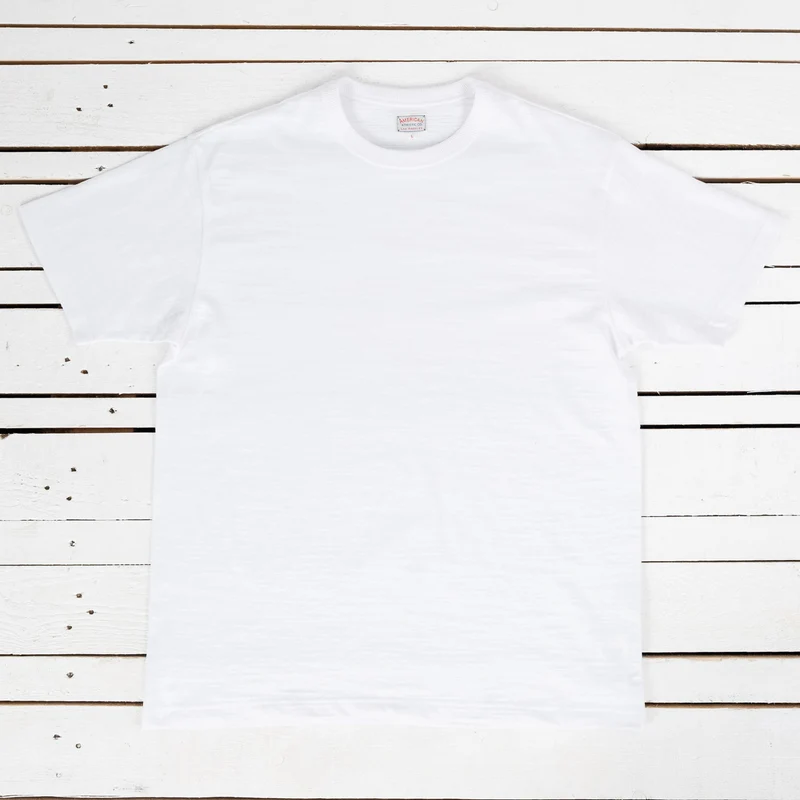 Athletic T-Shirt Loopwheel Weiß