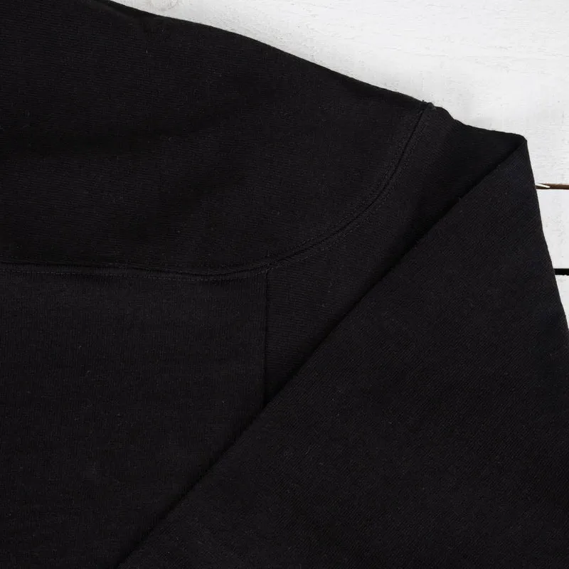 Heavy Cotton Football Tee Schwarz