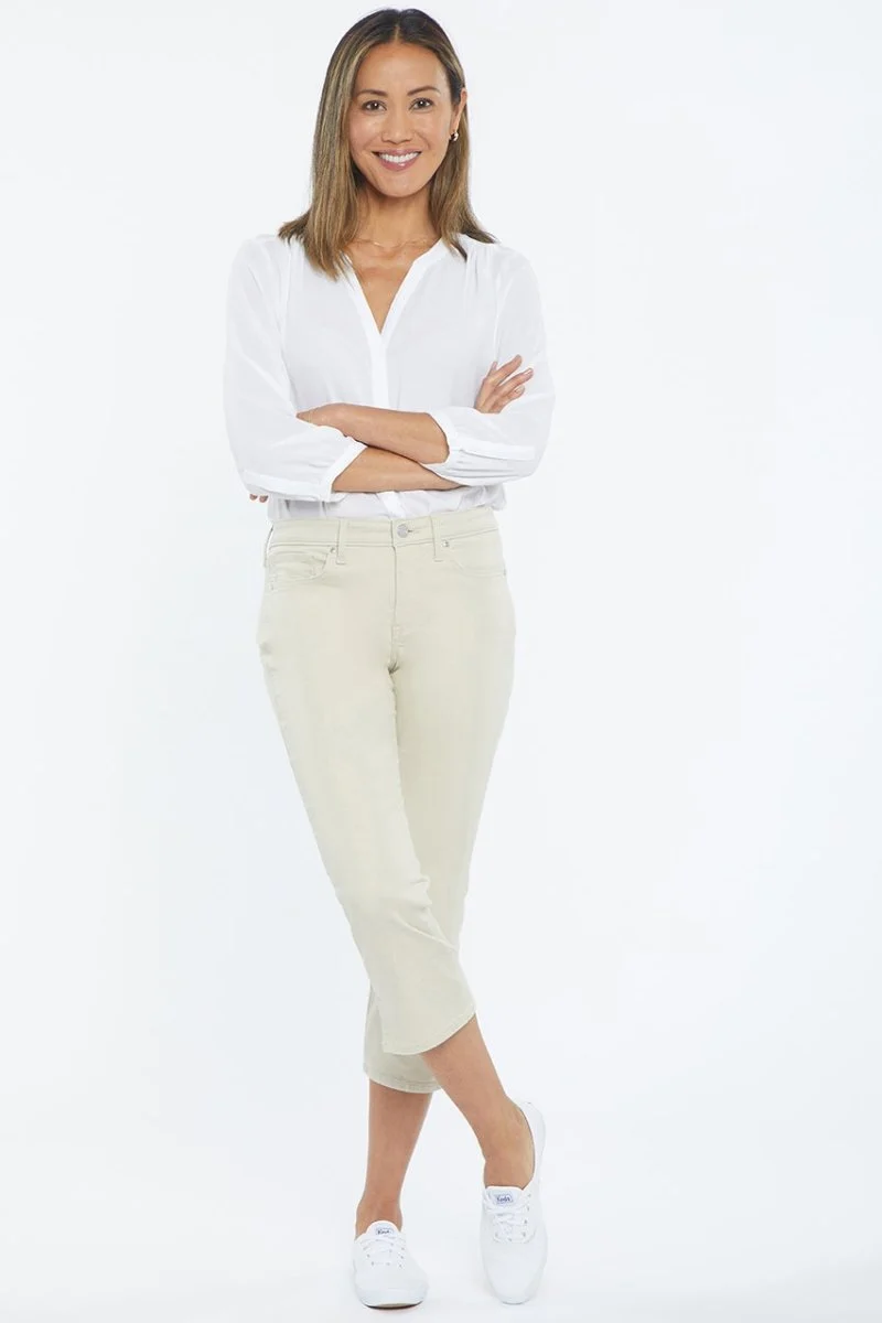 Chloe Capri Jeans mit Seitenschlitzen | Feather