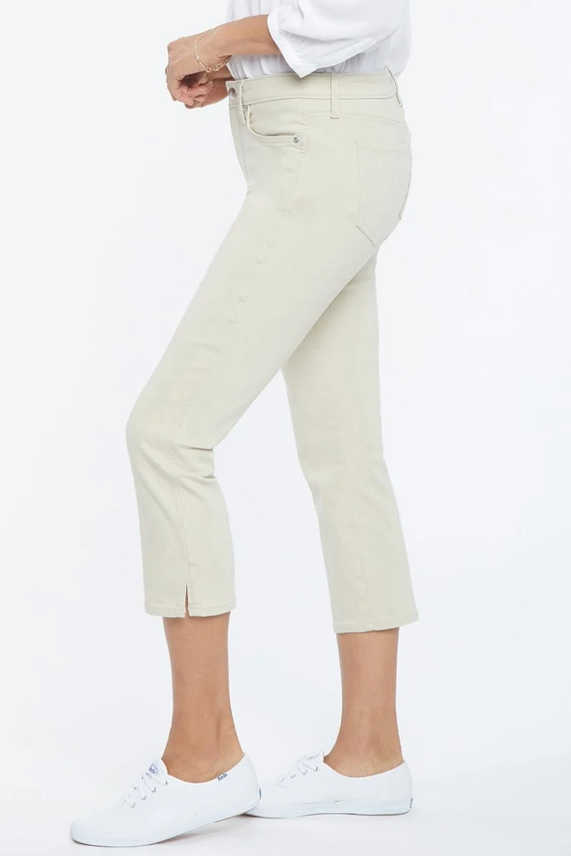 Chloe Capri Jeans mit Seitenschlitzen | Feather