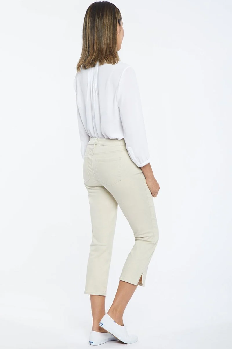 Chloe Capri Jeans mit Seitenschlitzen | Feather