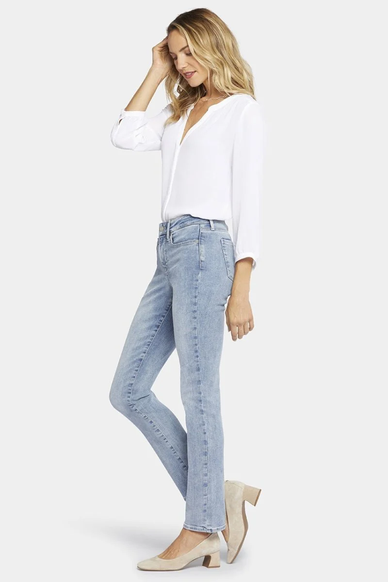 Sheri Slim Jeans Hellblau Premium Denim (Tall) | Haley