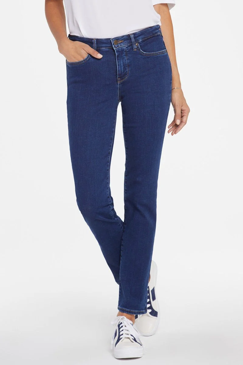 Sheri Slim Jeans Mittelblau Premium Denim (Tall) | Quinn