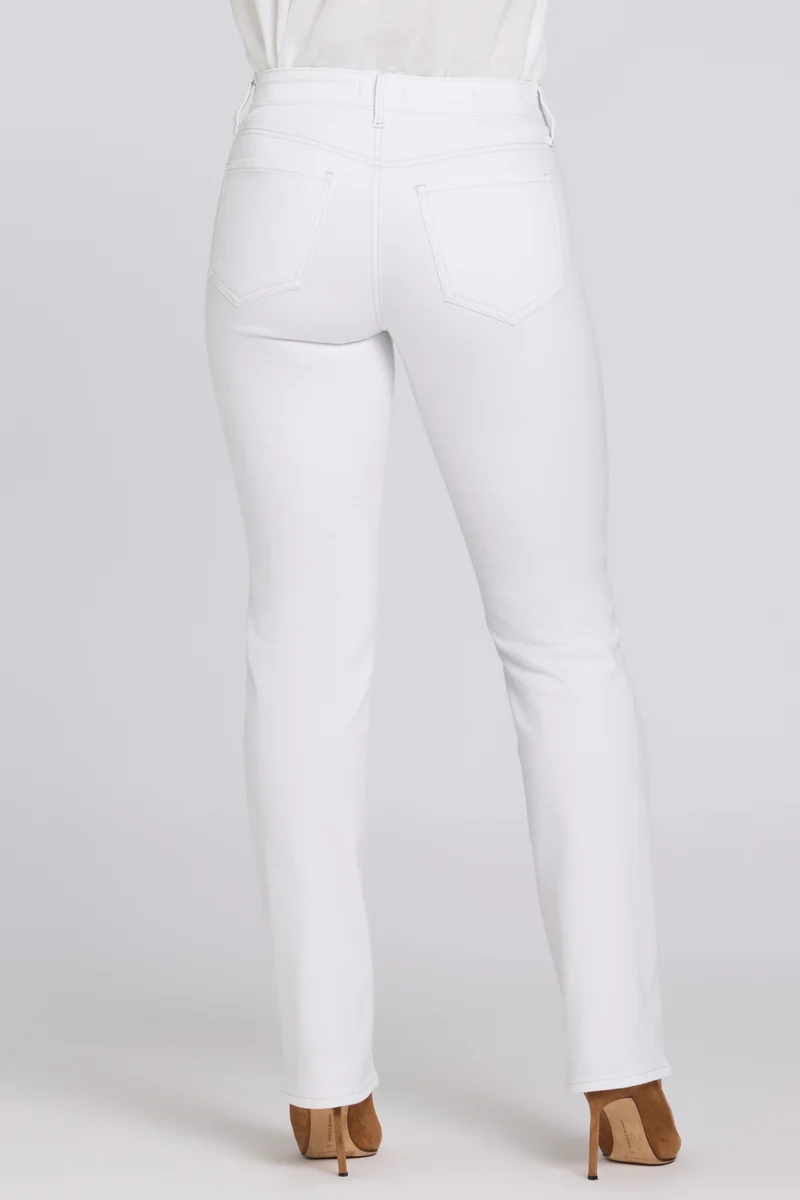 Marilyn Straight Jeans | Optic White