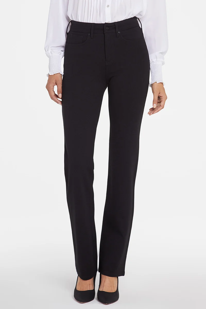 Marilyn Straight Sculpt-Her™ Pants | Black