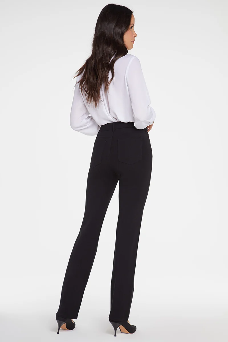 Marilyn Straight Sculpt-Her™ Pants | Black