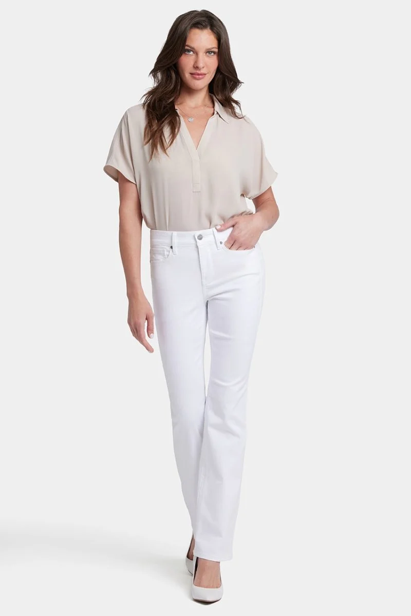 Barbara Bootcut Jeans | Optic White