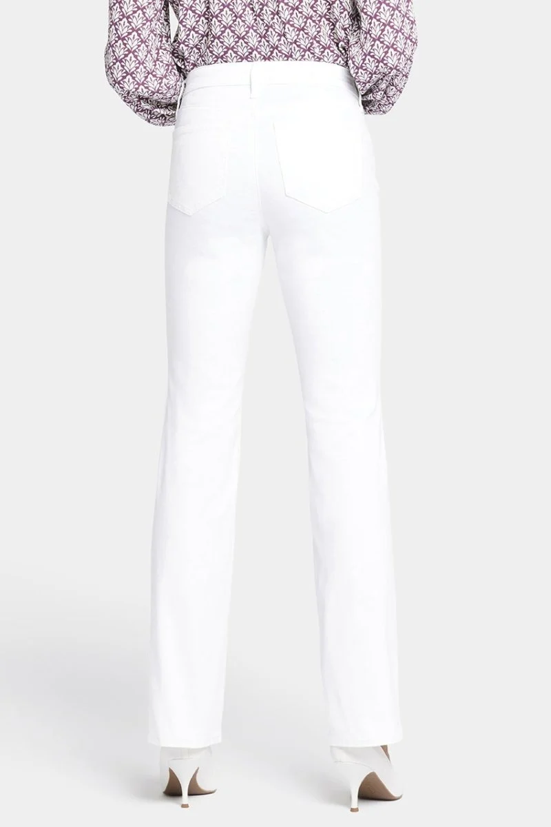 Barbara Bootcut Jeans Weiß Premium Denim (Petite) | Optic White