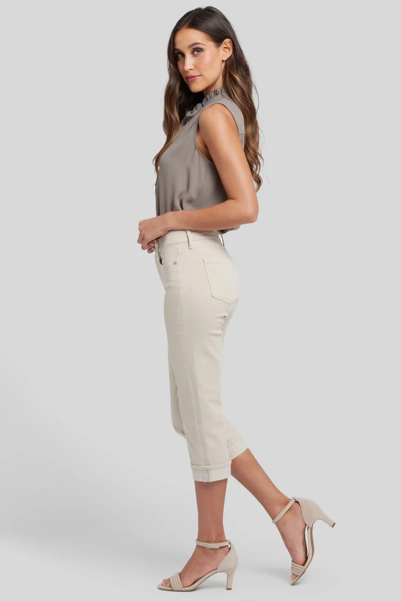 Marilyn Straight Crop Jeans In Cool Embrace® Denim | Feather