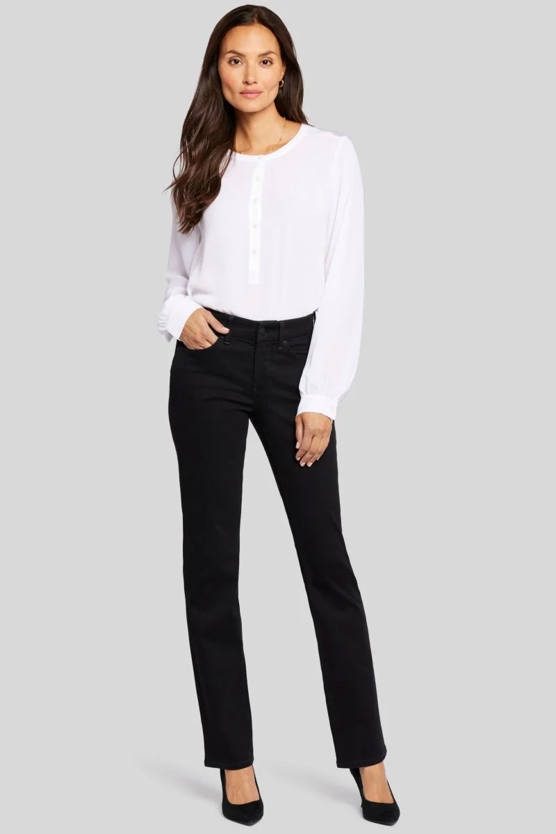 Waist-Match™ Marilyn Straight Jeans | Black