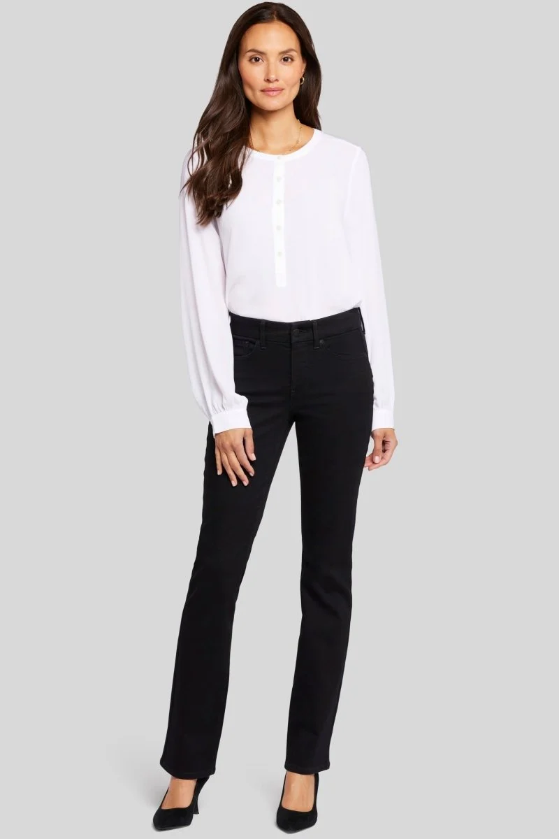 Waist-Match™ Marilyn Straight Jeans | Black