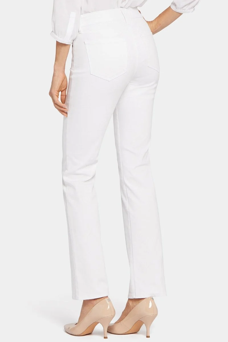 Marilyn Straight Jeans in Petite | Optic White