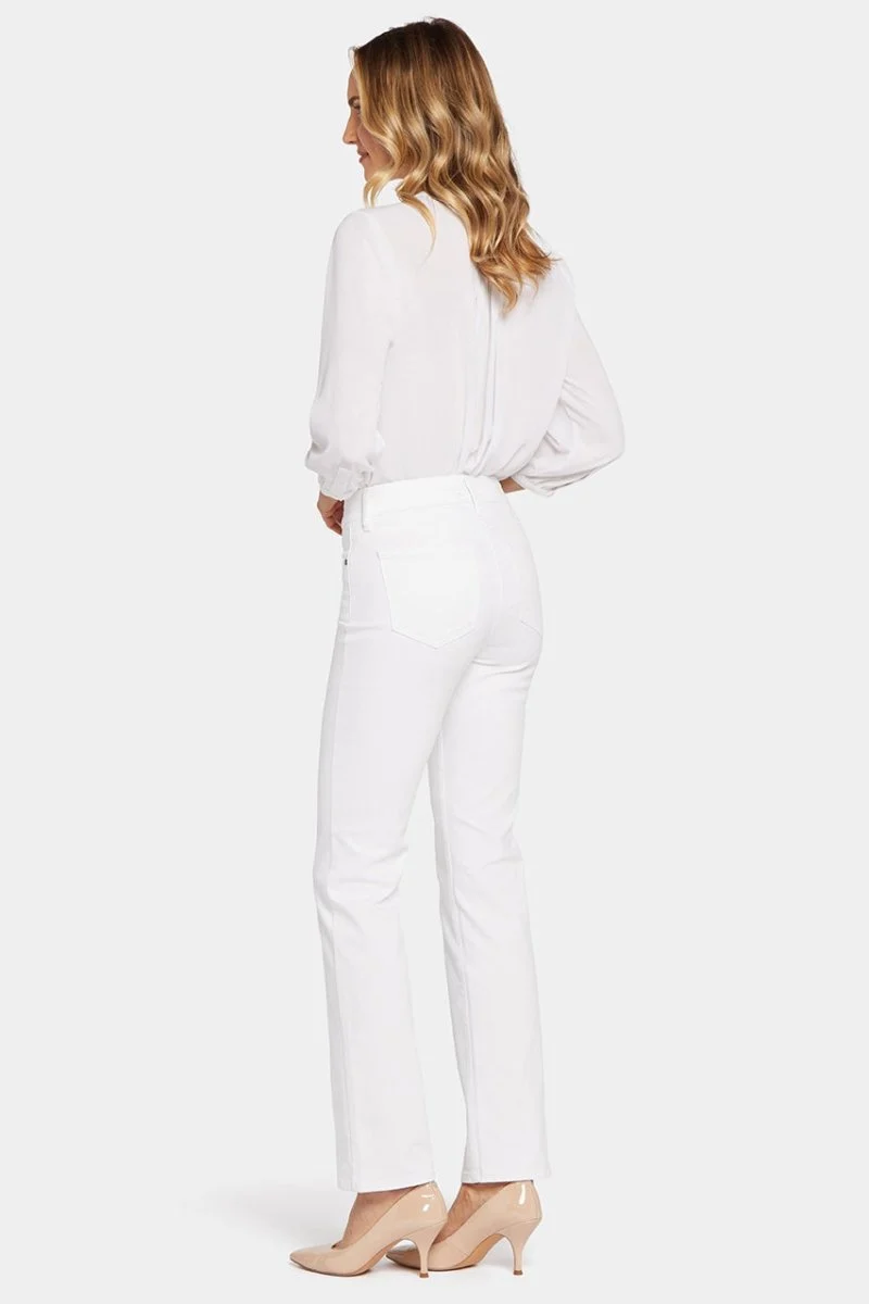 Marilyn Straight Jeans in Petite | Optic White