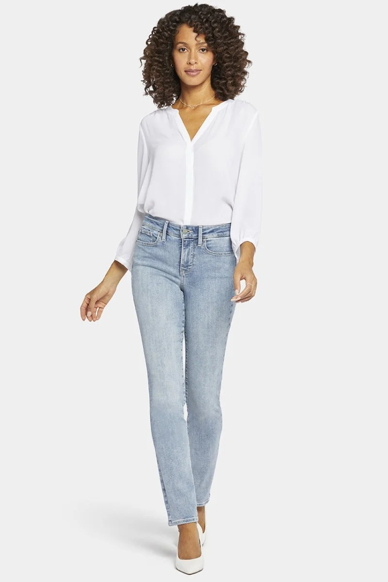 Sheri Slim Jeans Hellblau Premium Denim | Haley