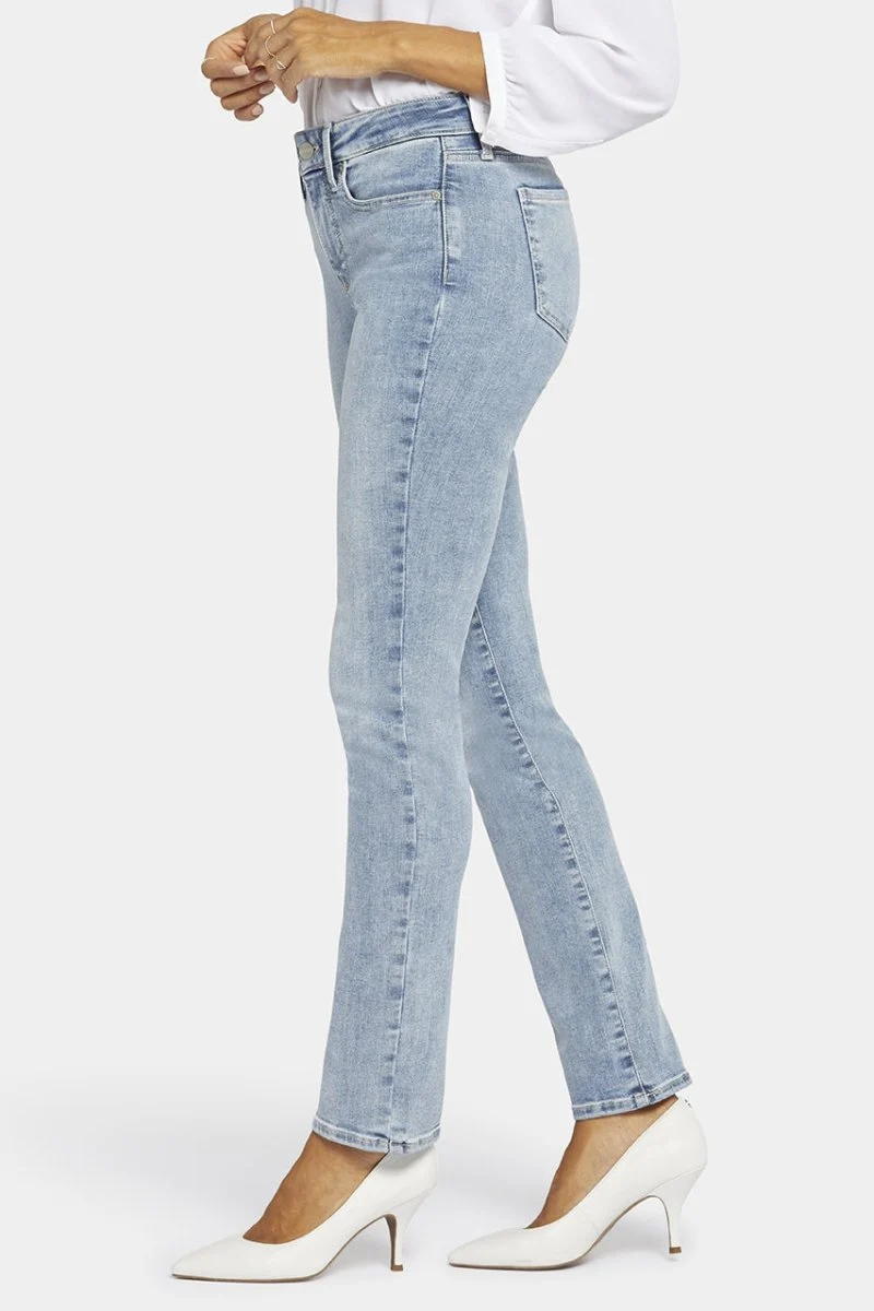 Sheri Slim Jeans Hellblau Premium Denim | Haley