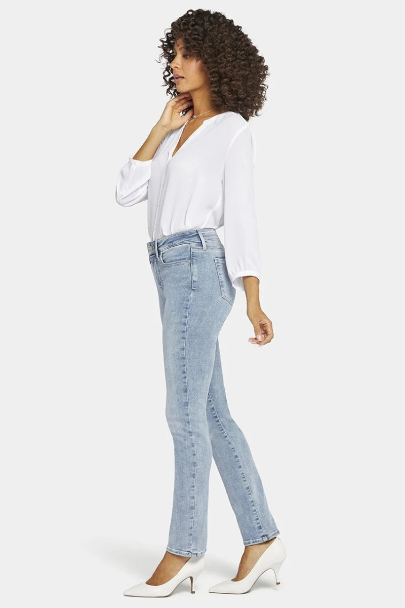 Sheri Slim Jeans Hellblau Premium Denim | Haley