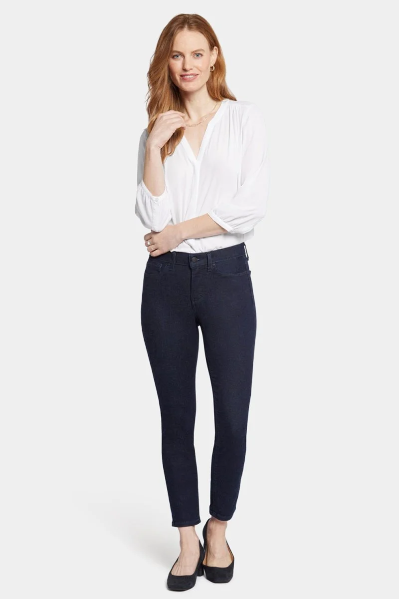 Alina Skinny Dunkelblau Premium Denim | Rinse