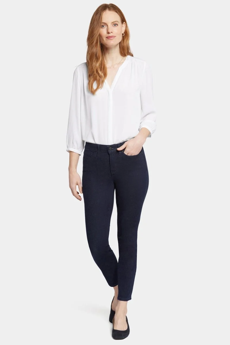 Alina Skinny Dunkelblau Premium Denim | Rinse