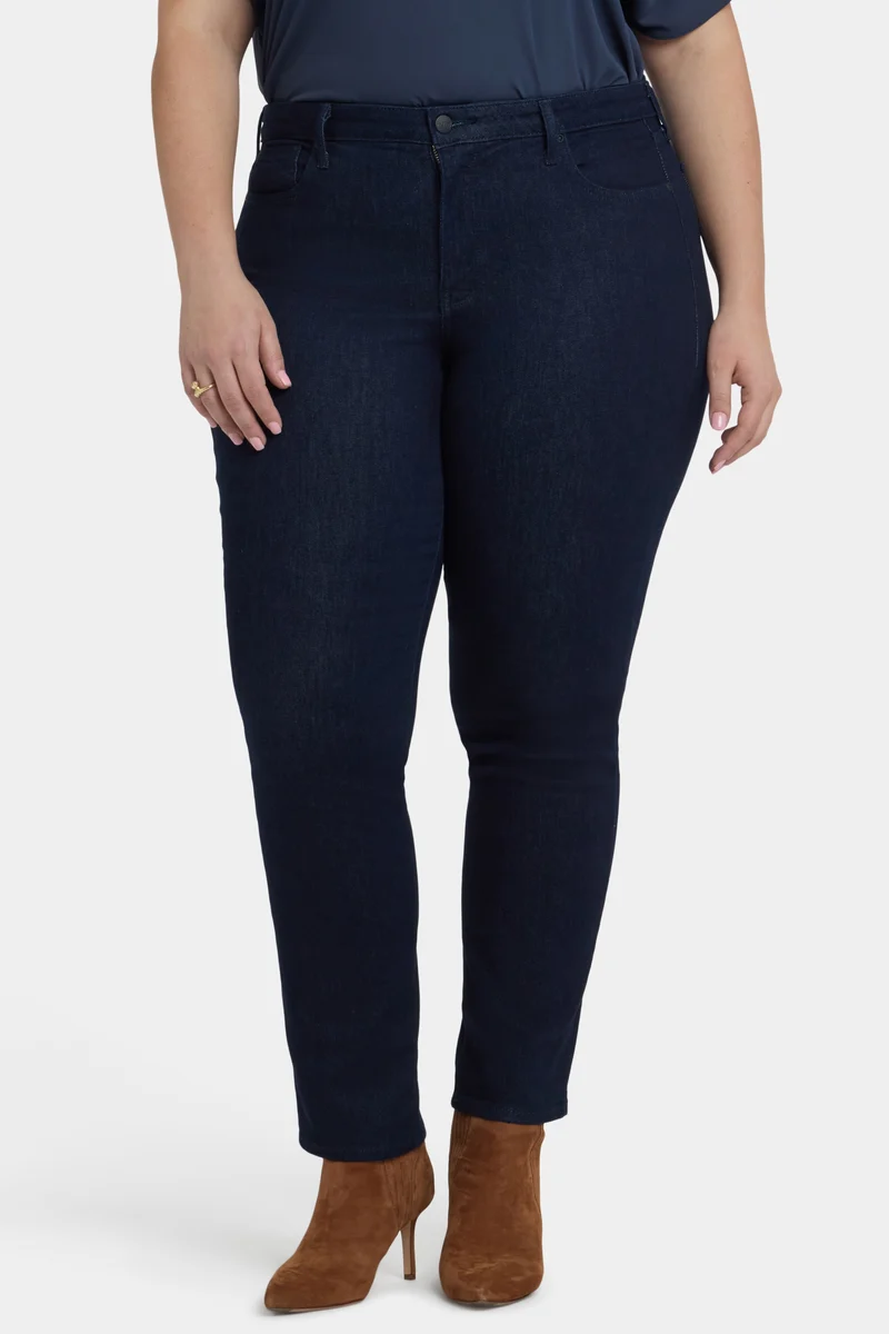 Sheri Slim Jeans Dunkelblauem Premium Denim (Plus) | Rinse