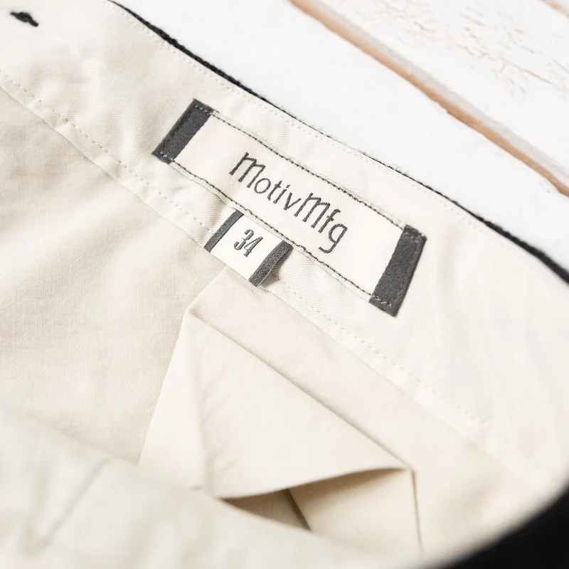 Loft Trousers Linen Wool Schwarz