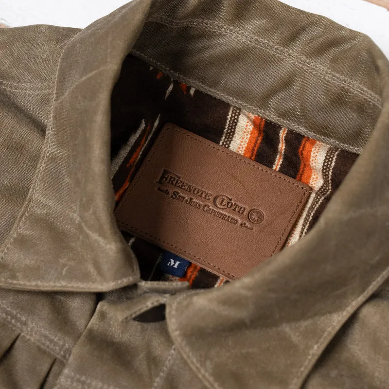 Riders Jacket Waxed Tobacco Brown